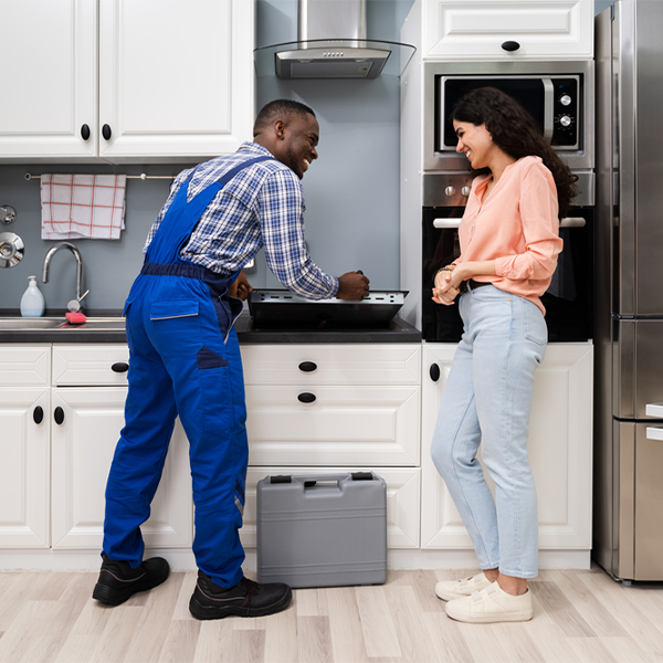 can you provide an estimate for cooktop repair before beginning any work in Lakeland North
